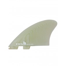 QUILLAS SURF FCS II Retro Keel PG Twin Fin Clear